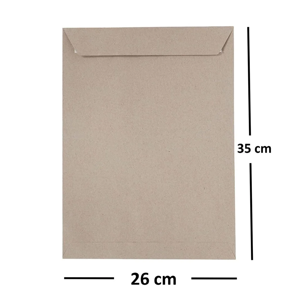 Asil Doğan Torba Zarf İmt Kraft Silikonlu 26x35 90 GR AS-0861