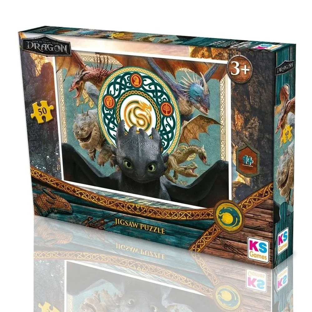 Ks Games How To Train Your Dragon Puzzle 50 Prç.