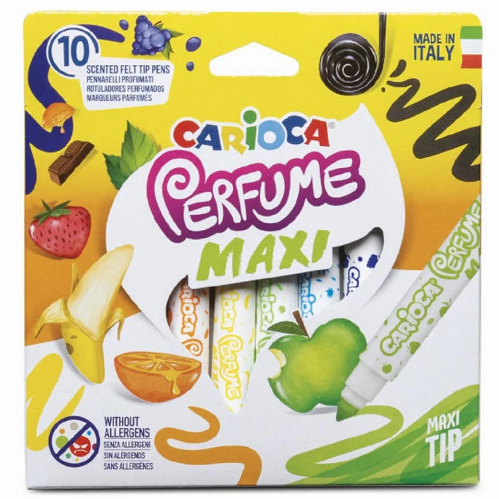 Carioca Keçeli Kalem Kokulu Jumbo 10 Lu 42989