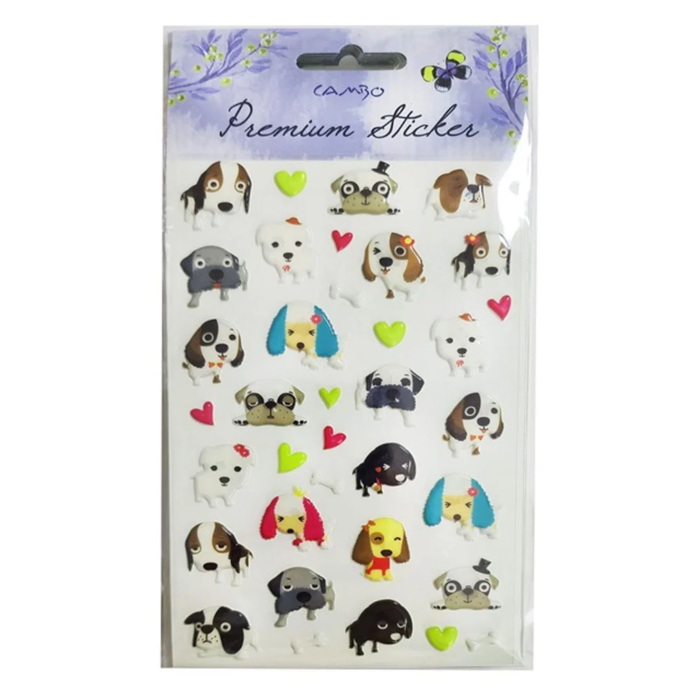 Bu-Bu Puf Köpek Sticker