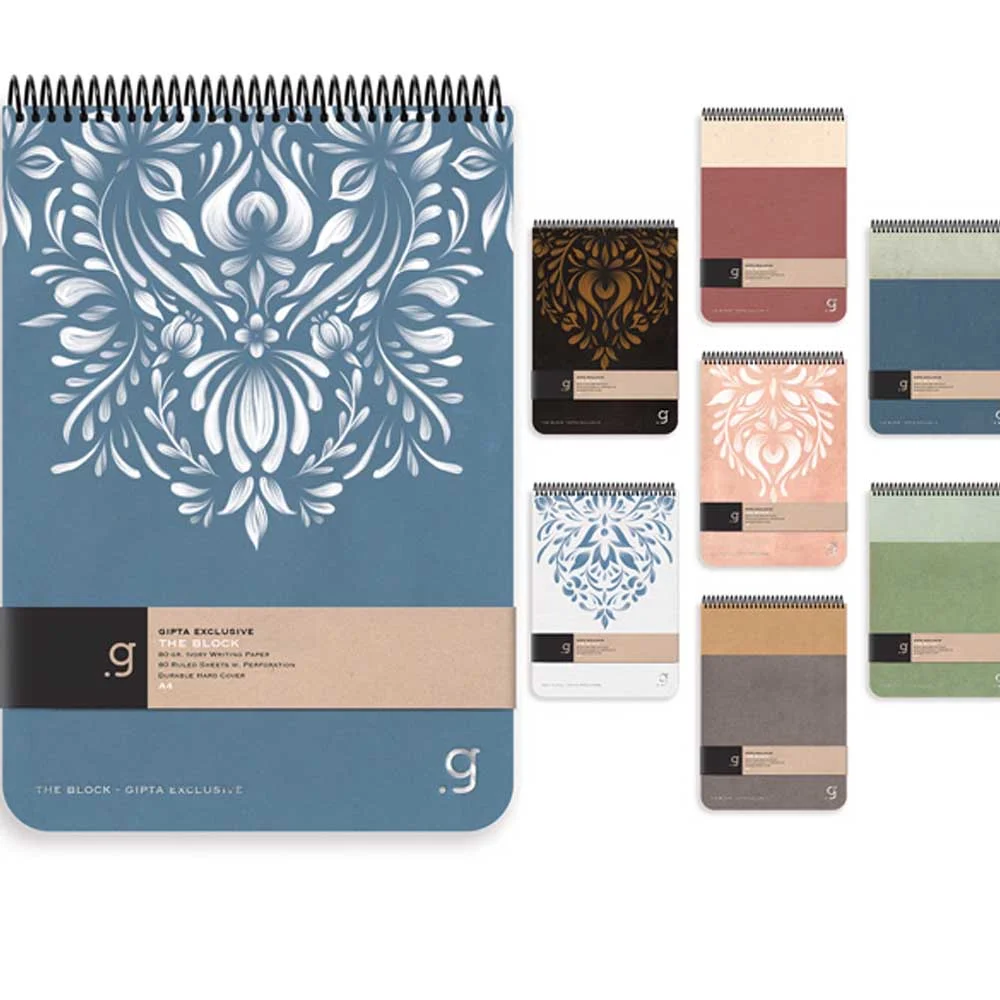 Gıpta The Block Sp. Sert Kapak Defter 17x24 80 YP Çizgili