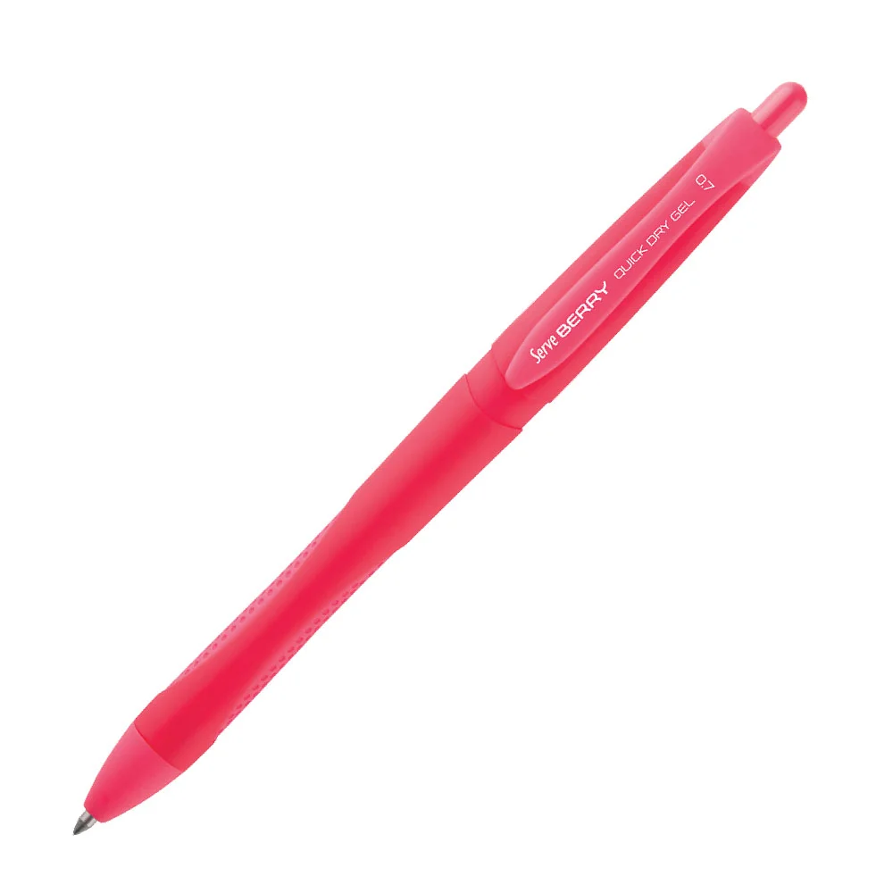 Serve Jel Kalem Berry 0.7 mm Yakut Kırmızı 02