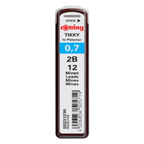 Rotring Min Hi-Polymer 2B 0.7 MM S0231230