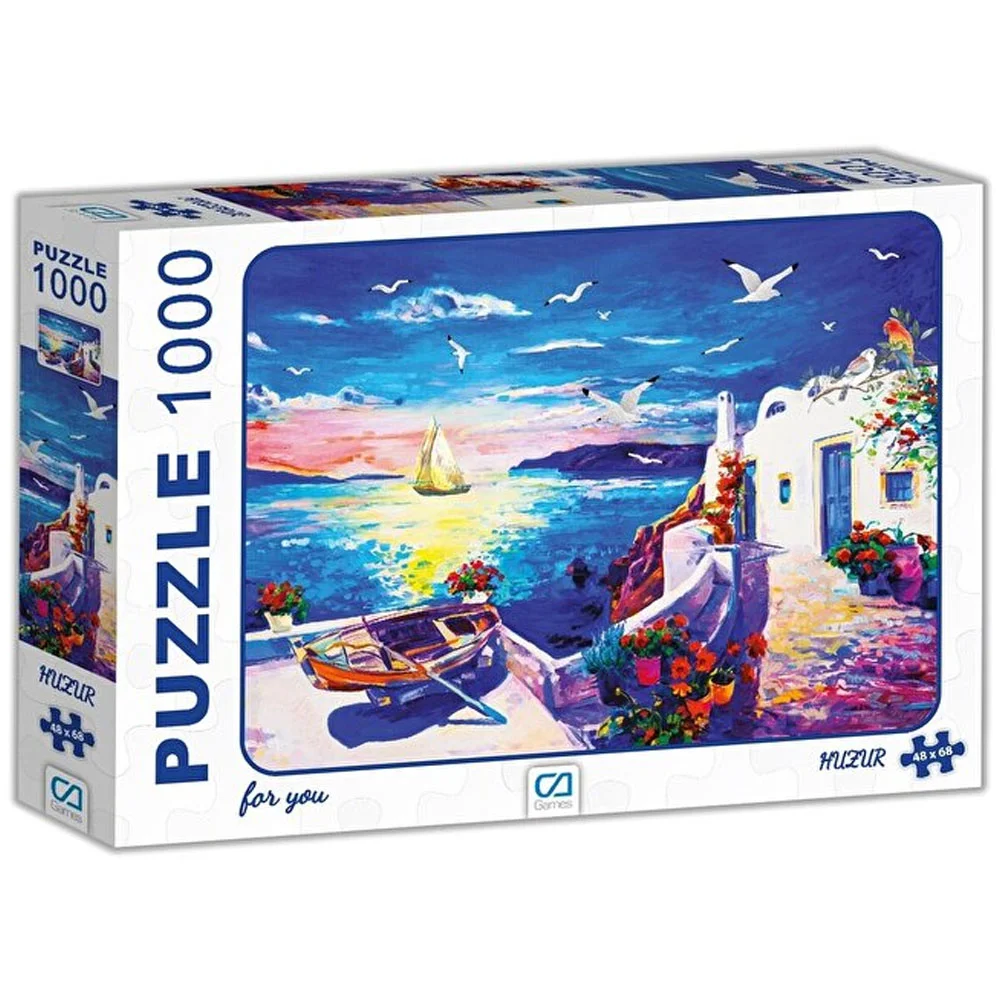Ca Games Puzzle 1000 Parça Huzur 7000
