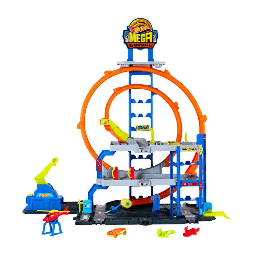 Hot Wheels Mega Loop Garaj Mtl-jbm74