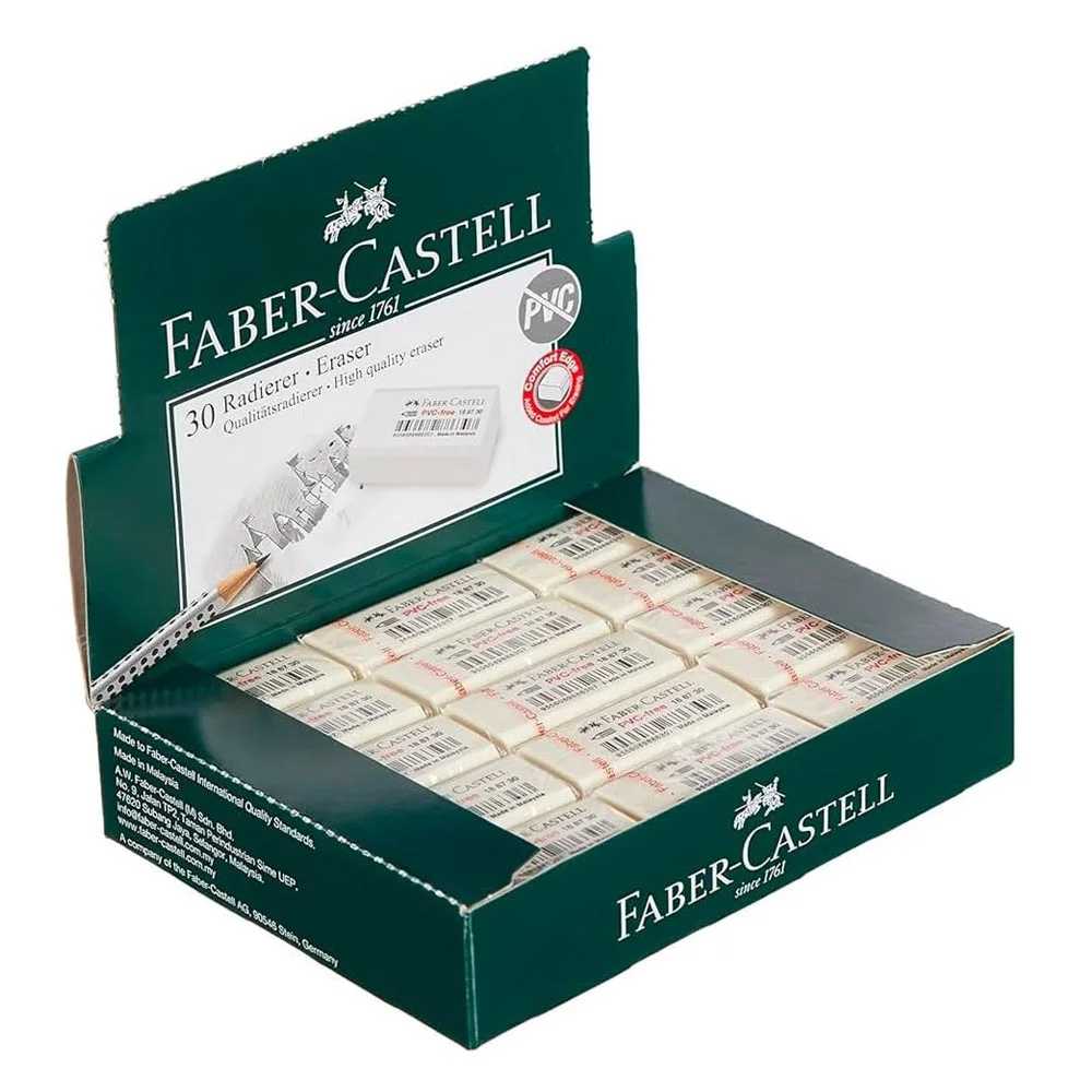 Faber-Castell Beyaz Silgi 30 Li 7086/30