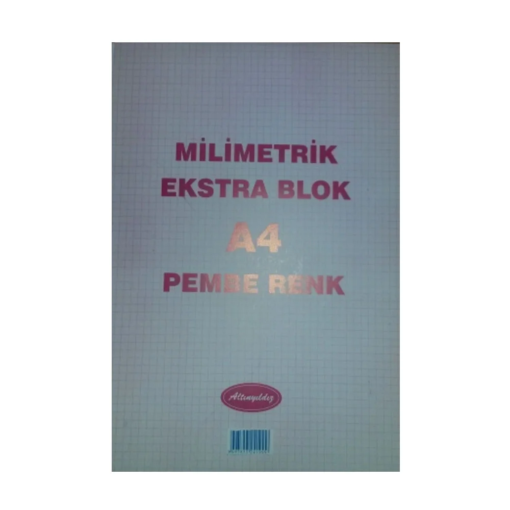 Altınyıldız Milimetrik A4 Pembe