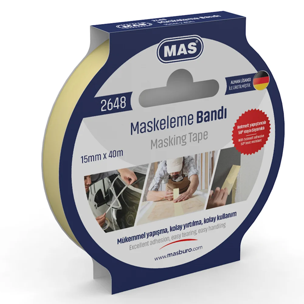 Mas Krepe (Maskeleme) Bandı 15 MM x 40 M 2648