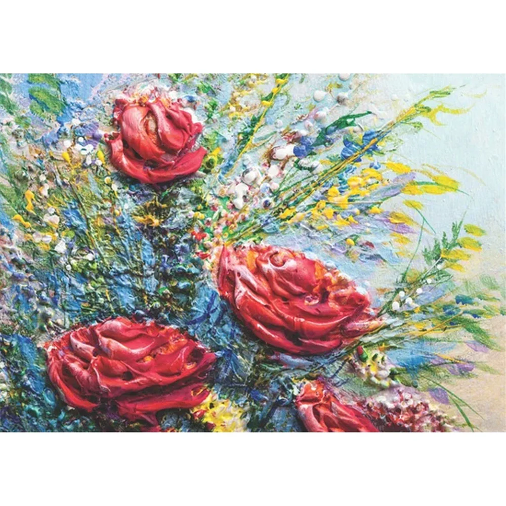 Keskin Puzzle 48*68 1000 Parça Tablo Gül