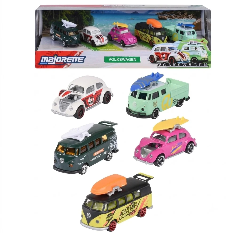 Majorette Volkswagen 5 Pieces Giftpack