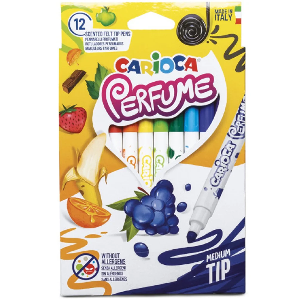 Carioca Keçeli Kalem Kokulu 12 Li 42672