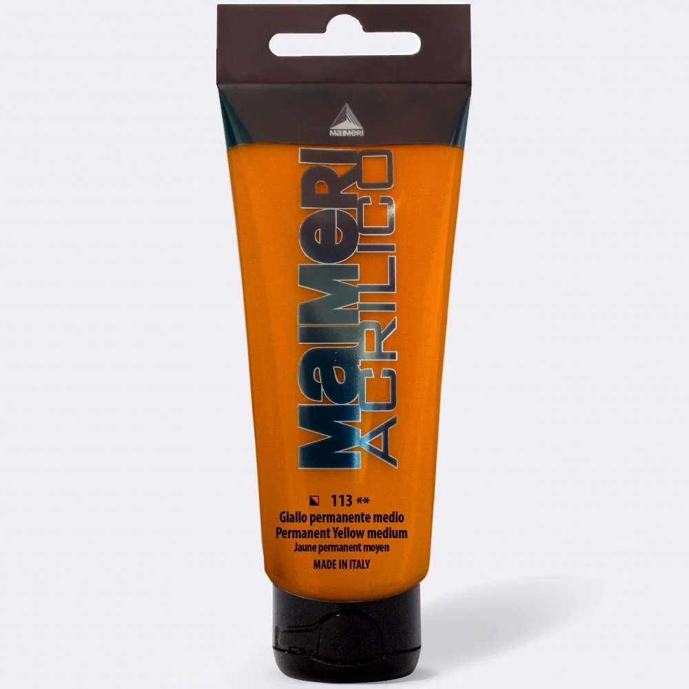 Mai Acrilico 200 ml Perm Yellow Medium
