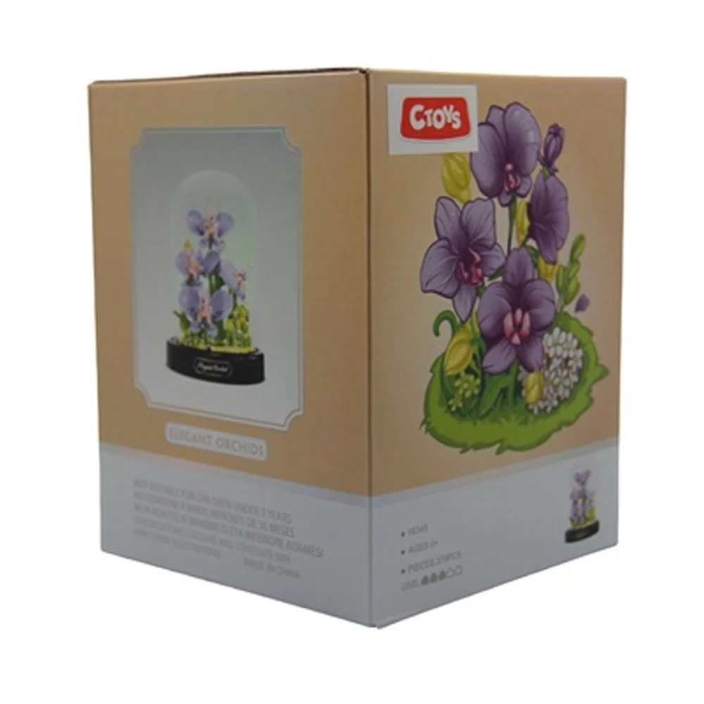 Ctoy Fanuslu Çiçek Bloklar 374 Parça Ctoy-16345