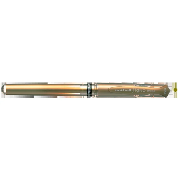 Uni-Ball Roller Kalem Signo Broad Jel Bilye Uç Davetiye 1.0 MM Altın UM-153