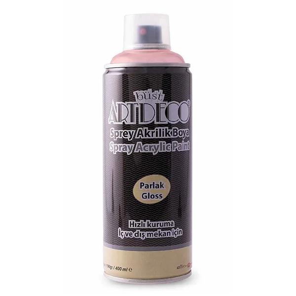 Artdeco Akrilik Sprey Boya 400 ML Krom Gümüş Y-400-985