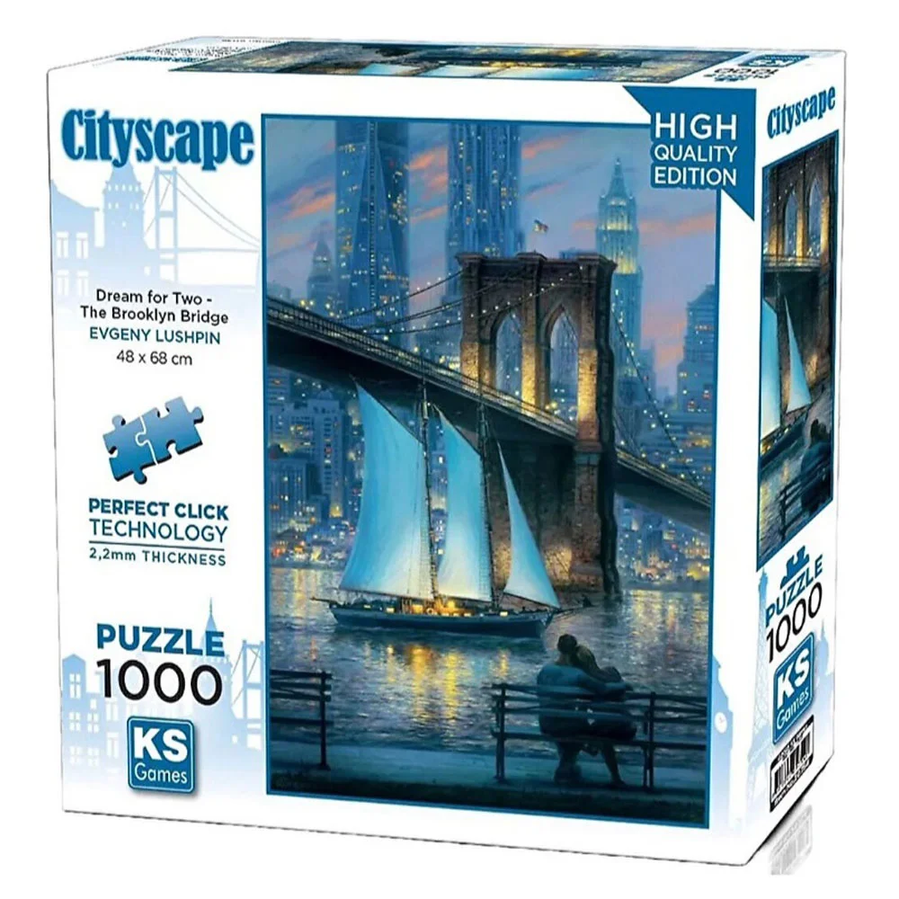 Ks Games Puzzle 1000 Parça Dream For Tw 20754