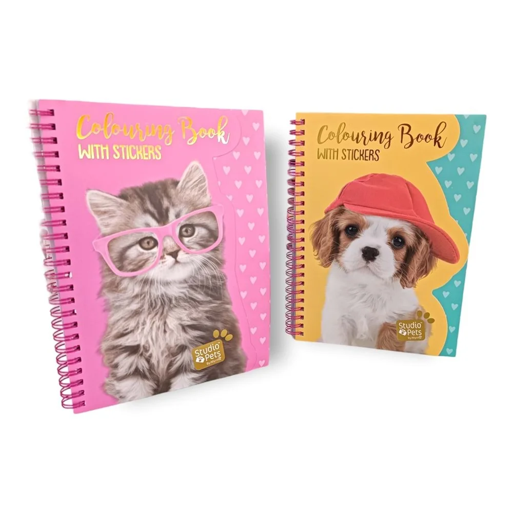 Dolphin Studio Pets A5 Stickerlı Defter Pt-7786