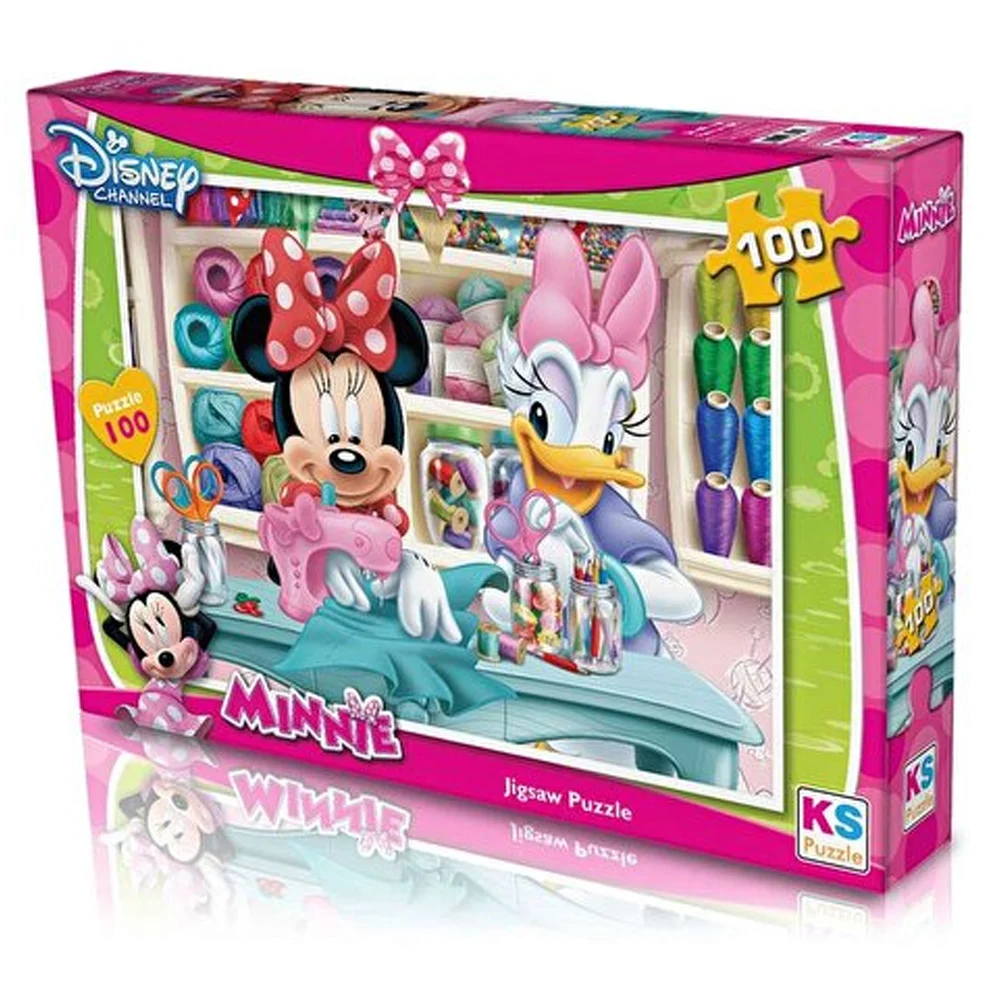 Ks Games Puzzle 100 Parça Minnie 714