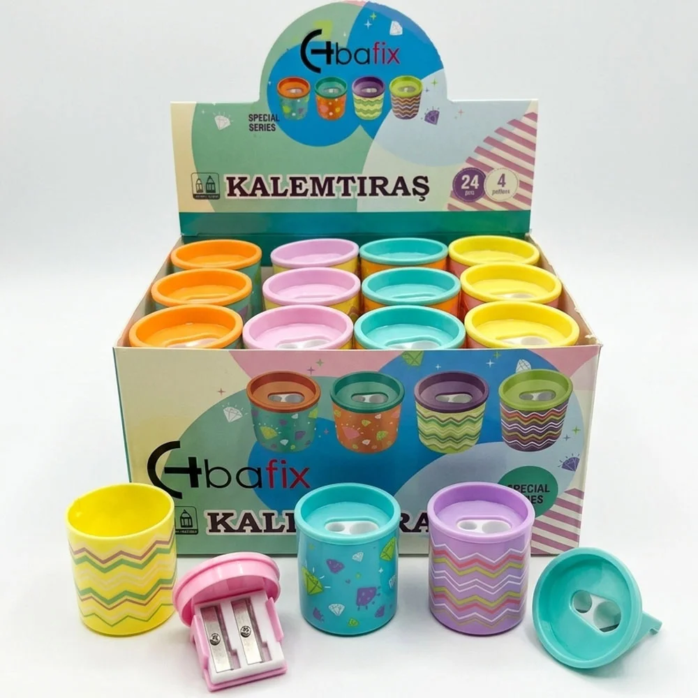 Bafix Kalemtıraş Çift Delikli Bfx-TS7001B