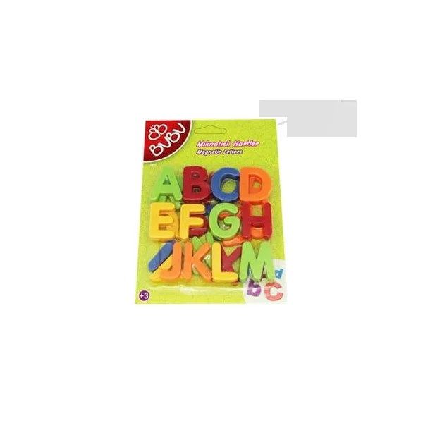 Bu-Bu Mıknatıslı Harflar 26 Parça BUBU00082
