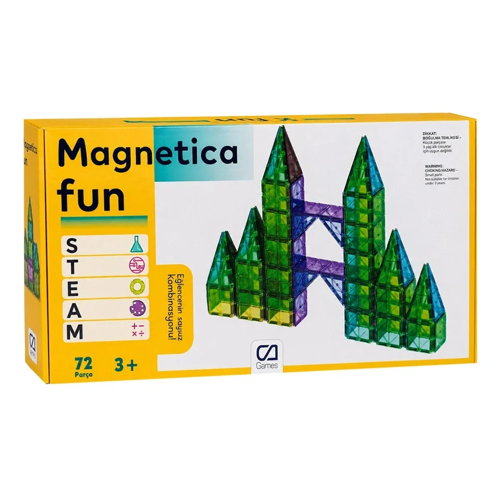 Ca Games Puzzle 72 Parça Games Magnetic Camag-1402