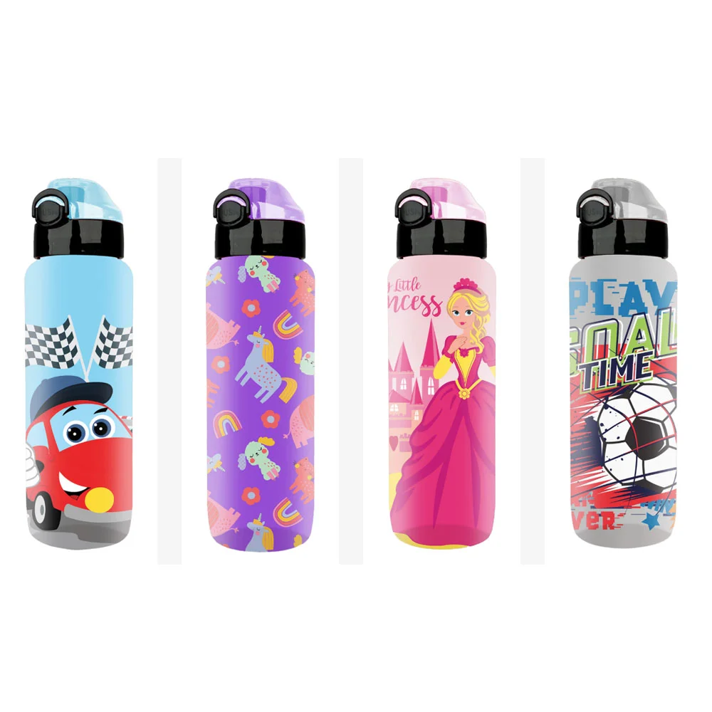 Noki Kids Su Matarası Touch Askılı 550 ML 12 Li