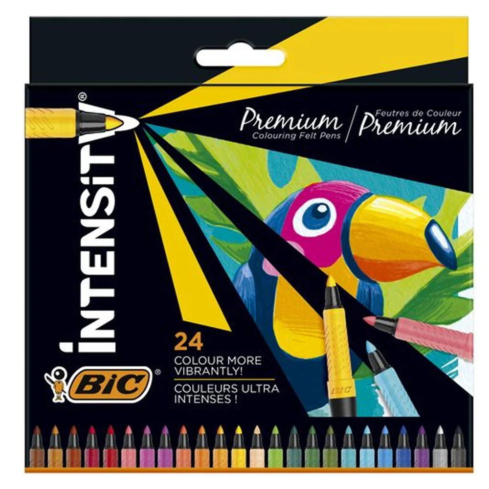 Bic Keçeli Kalem Intensity Premium 24 Renk