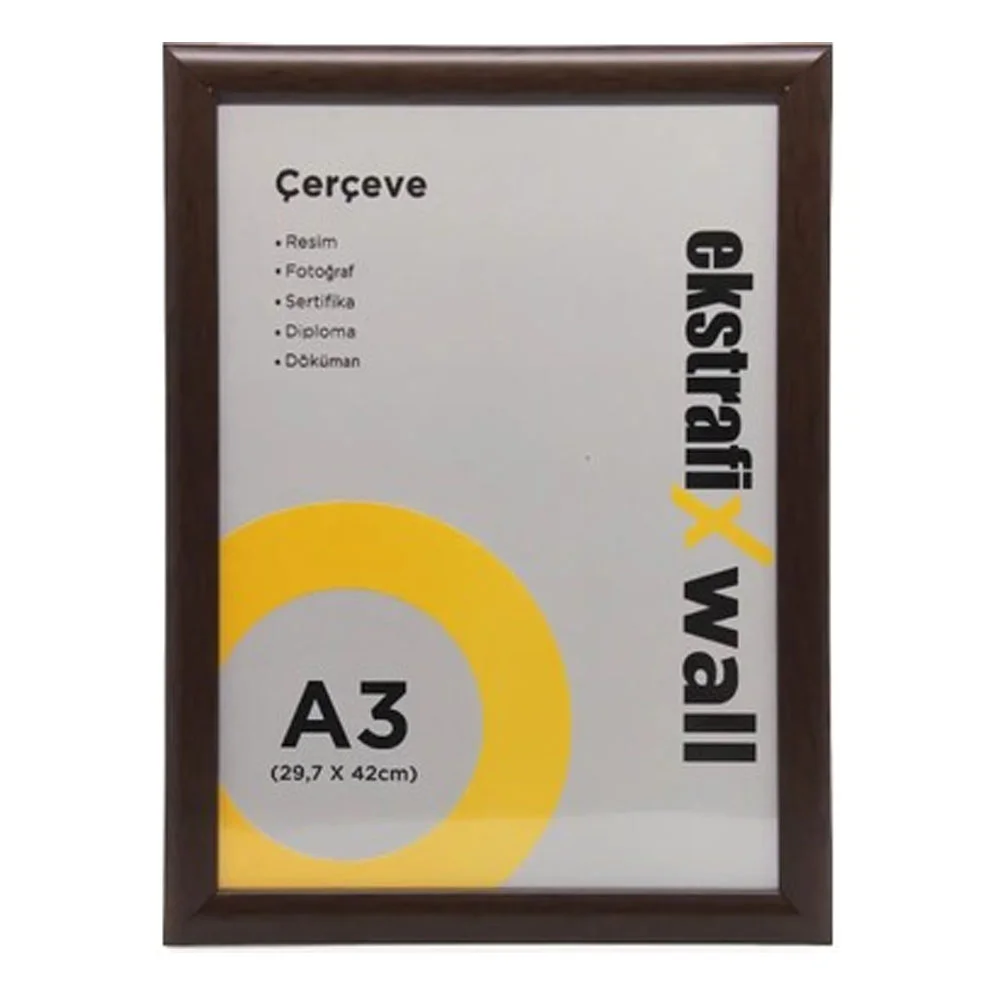 Ekstrafix Çerçeve A3 22 Li Ceviz Fix-çc08