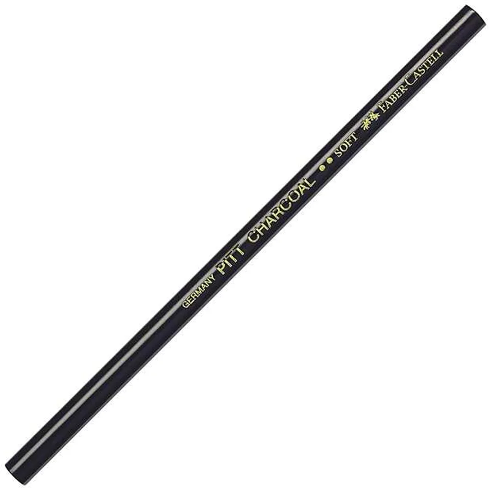 Faber-Castell Kömür Kalemi Pitt M.chrome Nat. Siyah Yumuşak