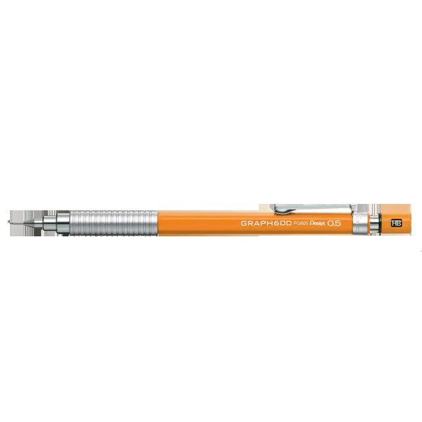 Pentel Çizim Kalemi Graph 600 0.5 MM Turuncu PG605-F