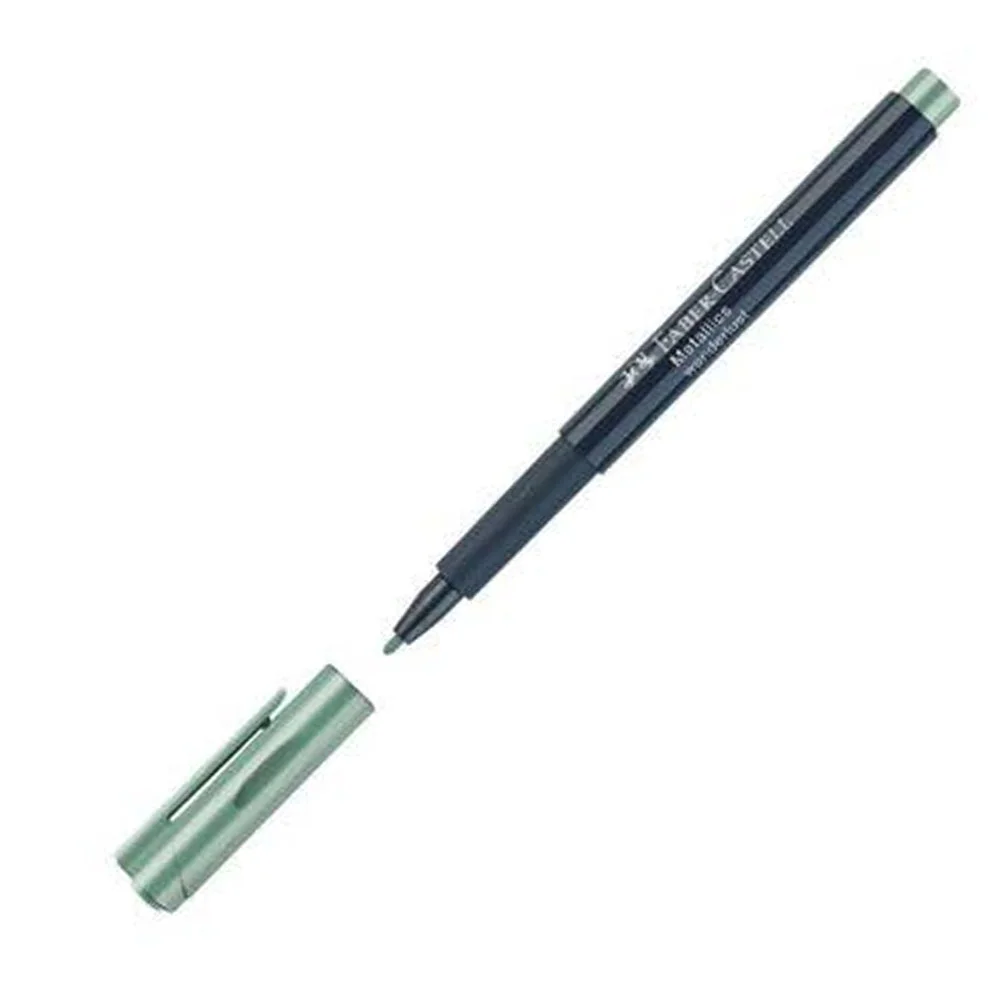 Faber-Castell Markör Metalik Okyanus Yeşili 10 Lu 4005401607786