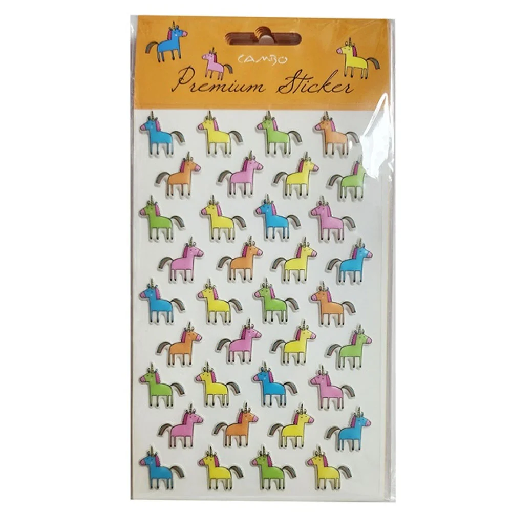 Bu-Bu Puf Unicorn Sticker