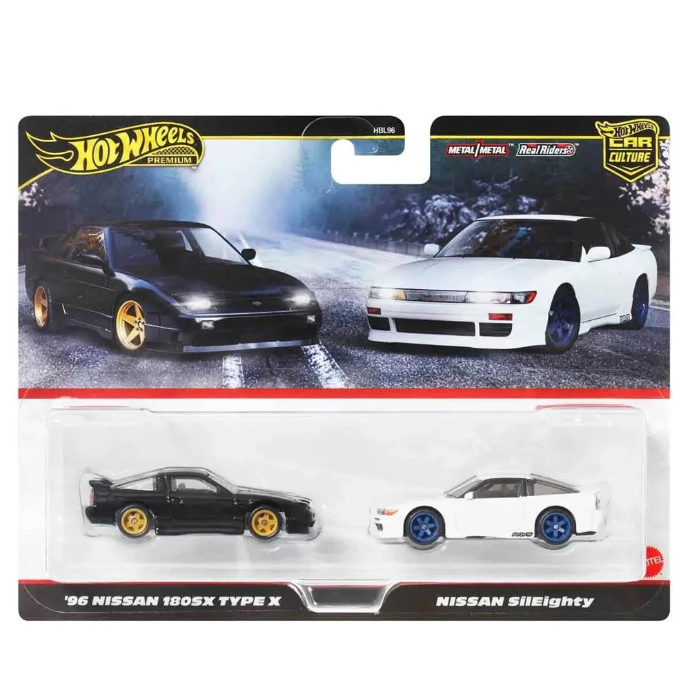 Hot Wheels Nissan 180 Sx & Sileighty Mtl-jbk96