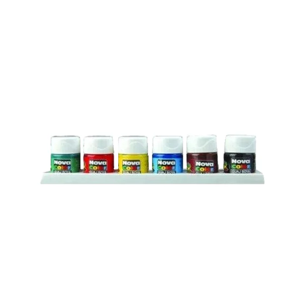 Nova Color Guaj Boya Şişe 6 Renk 25 ML NC-113
