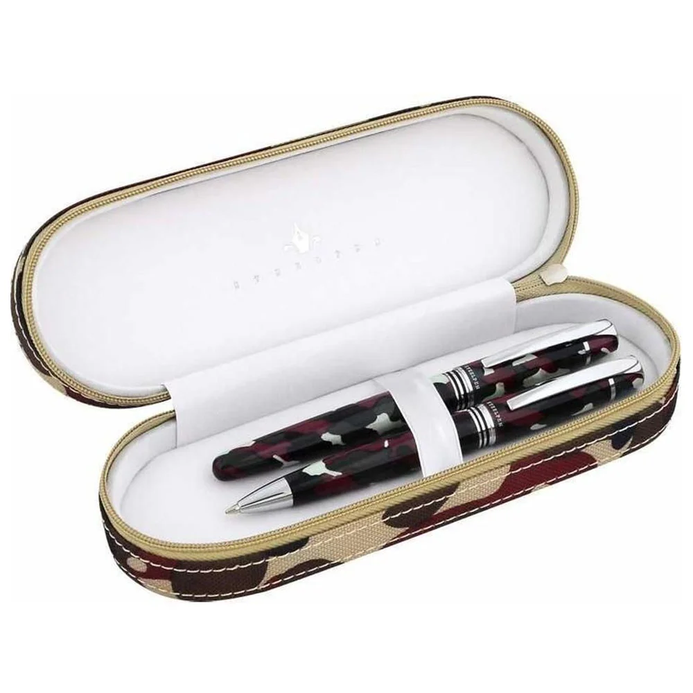 Steel Pen Takım Kalem Dolma+Tükenmez Kamuflaj Serisi 0029DT