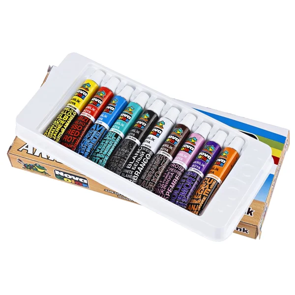 Nova Color Akrilik Boya Tüp 7 ML 10 Renk NC-287