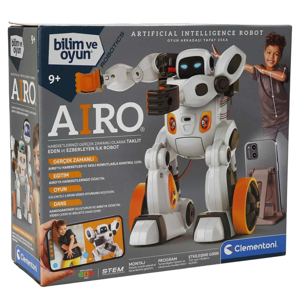 Clementoni Robotik Laboratuvarı Airo Robot
