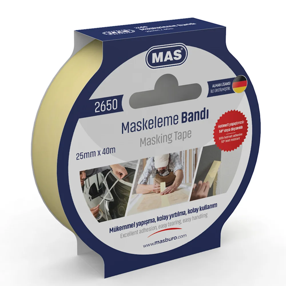 Mas Krepe (Maskeleme) Bandı 25 MM x 40 M 2650
