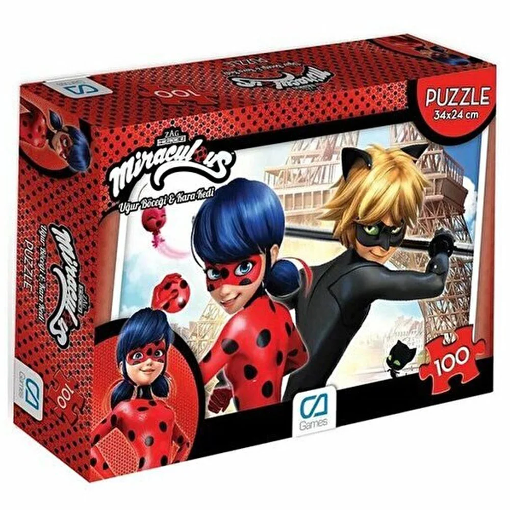 Ca Games Puzzle 100 - 1 Miraculous 5002