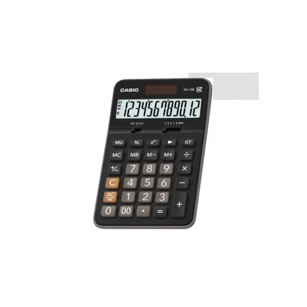 Casio Hesap Makinesi Masaüstü 12 Hane AX-12B