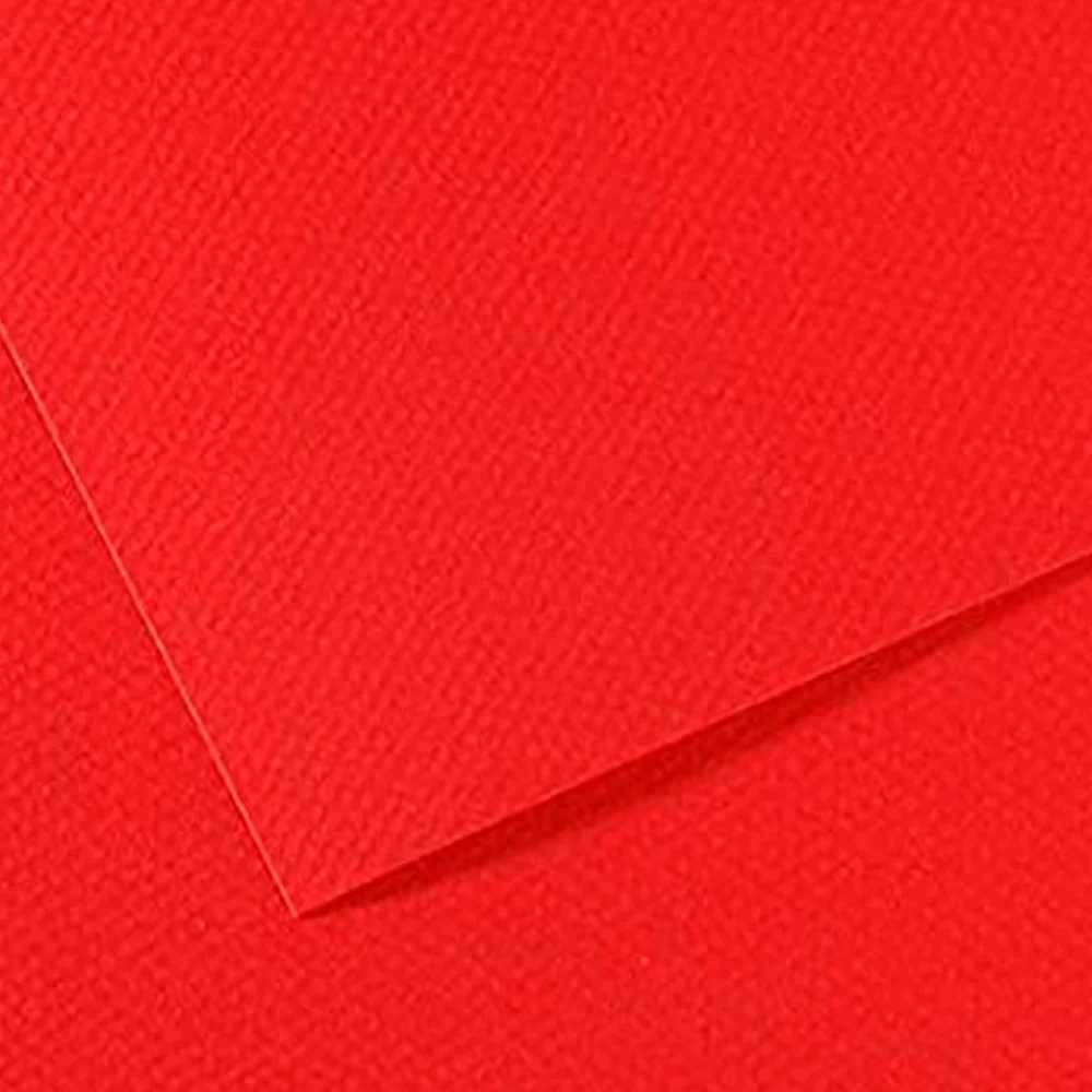 Canson Fon Kartonu (Dokulu) Mı-Teıntes Sh Canmt 50x65 160 GR Red 505