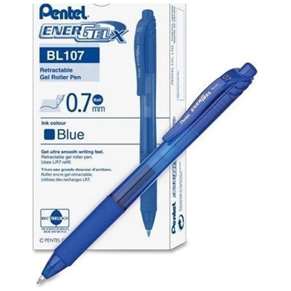 Pentel Energel Mekanizmalı Likit Roller Mavi