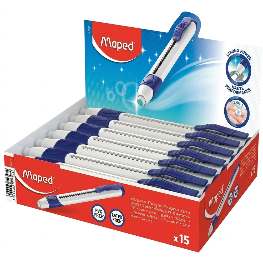 Maped Gom Pen Versatil Silgi 15 Kutu 456 Box