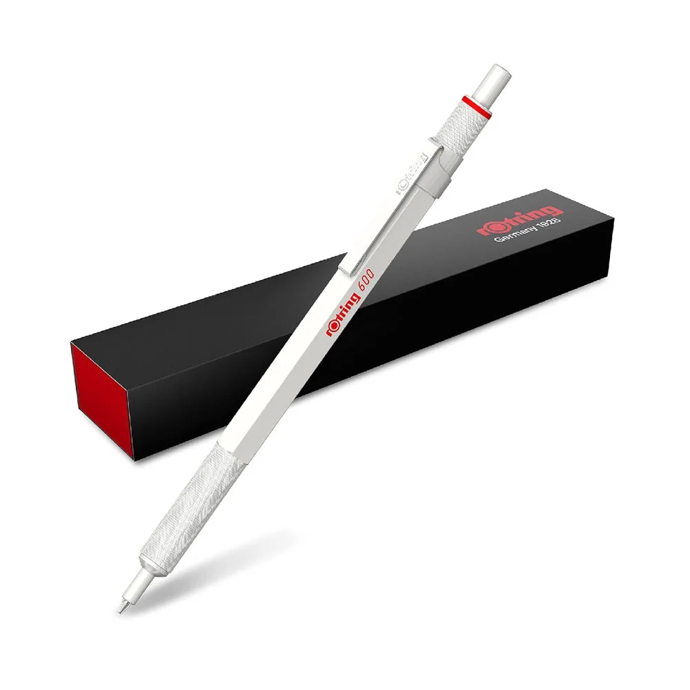 Rotring Tükenmez Kalem İnci Beyaz 600