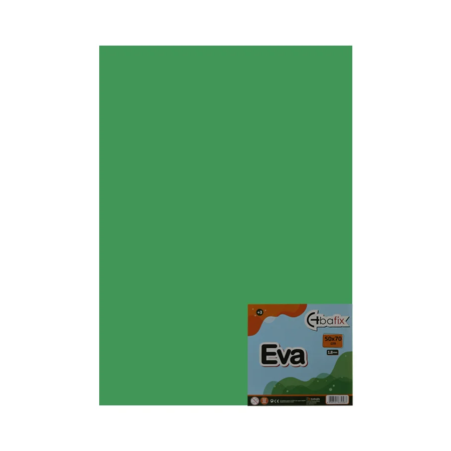 Bafix Eva Düz Renk 50x70 Yeşil