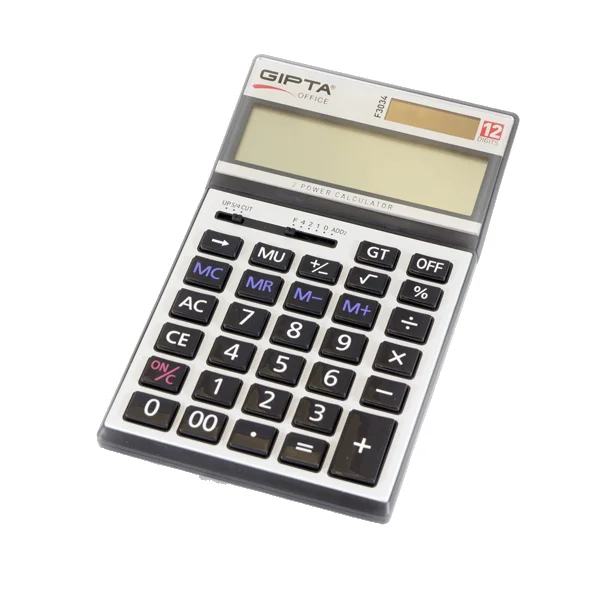 Gıpta Hesap Makinesi Masaüstü 12 Hane F3034