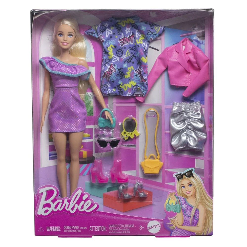 barbie Moda Bebek, Kıyafetleri Ve Akseasuarları