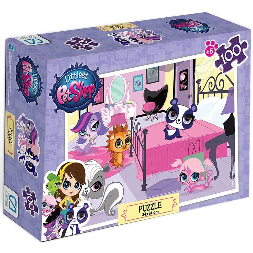 Ca Games Puzzle 100 Parça Littlest Petshop 5011