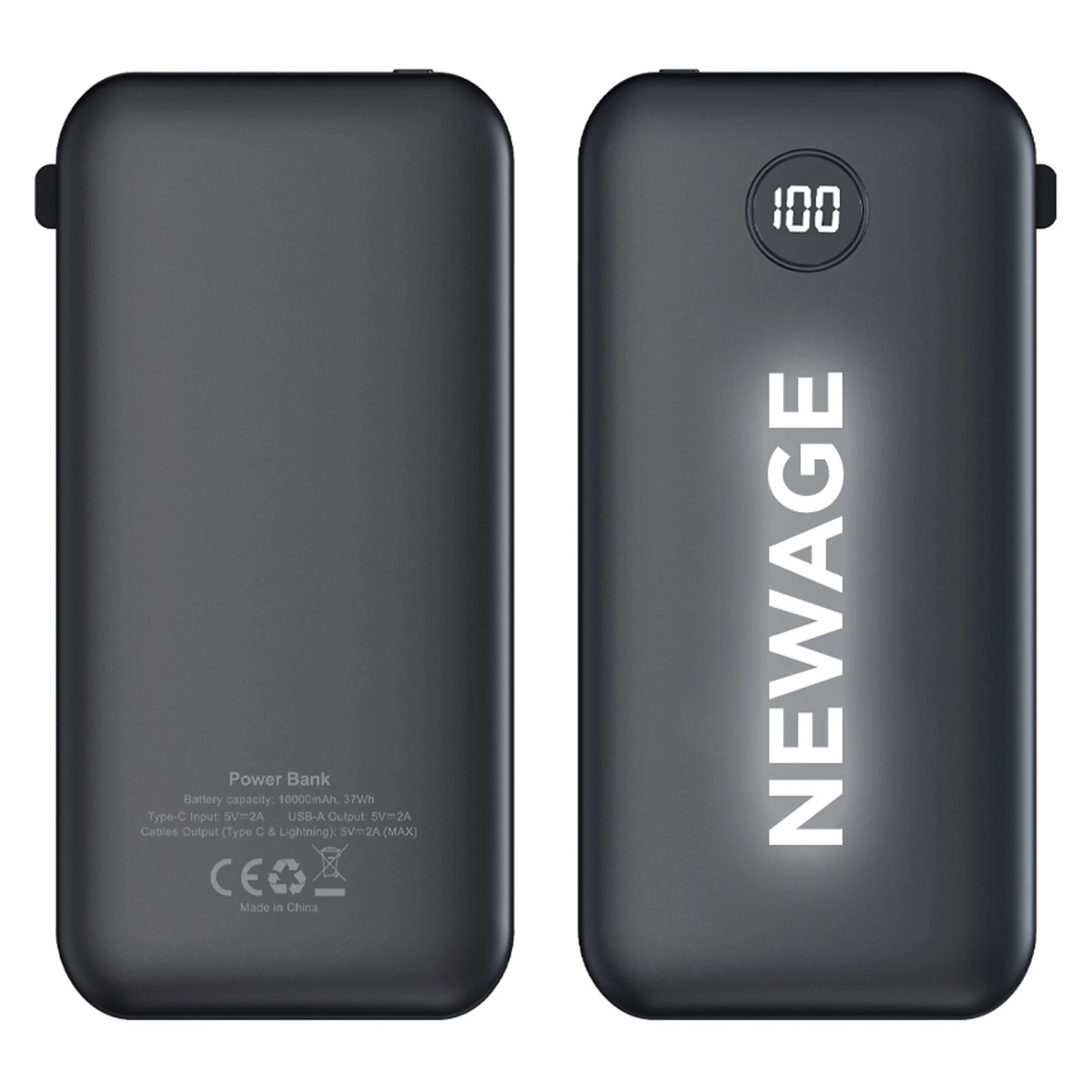 ÖLÜDENİZ 10.000 MAH SİYAH POWERBANK