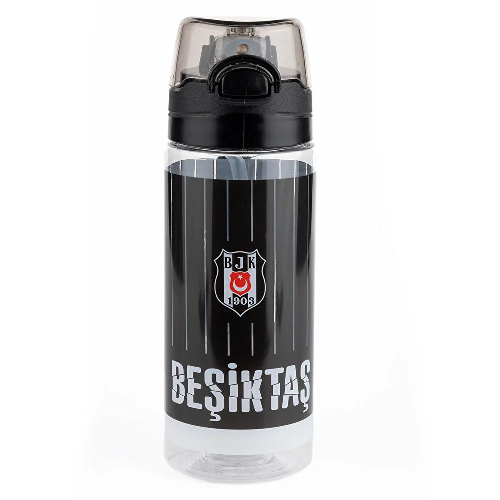 Me Matara Plastik Beşiktaş İnce Çubuk Desenli 500 ML 25371